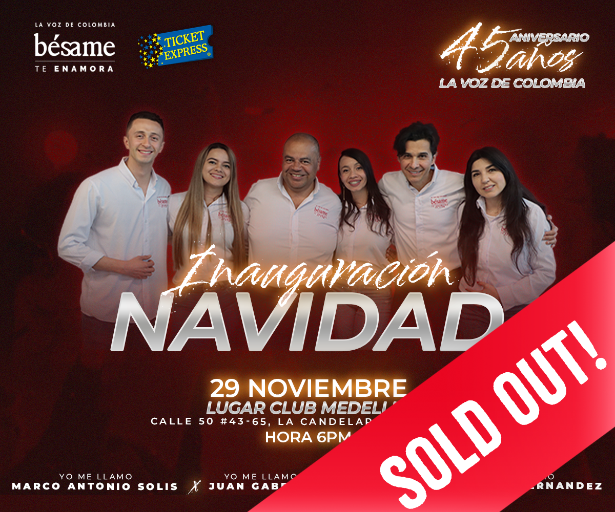 ticket digtal inauguracion de la navidad sold out