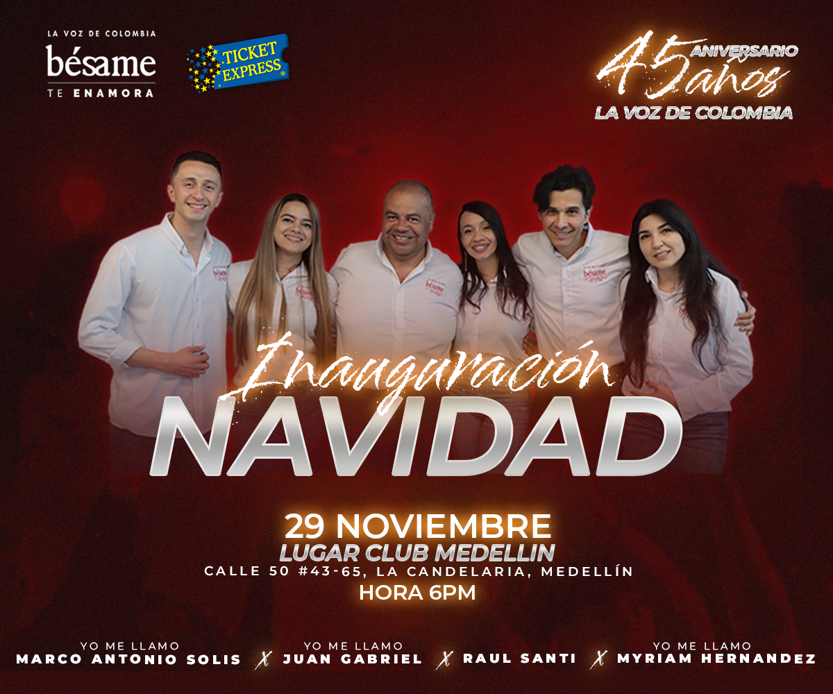 ticket digtal inauguracion de la navidad
