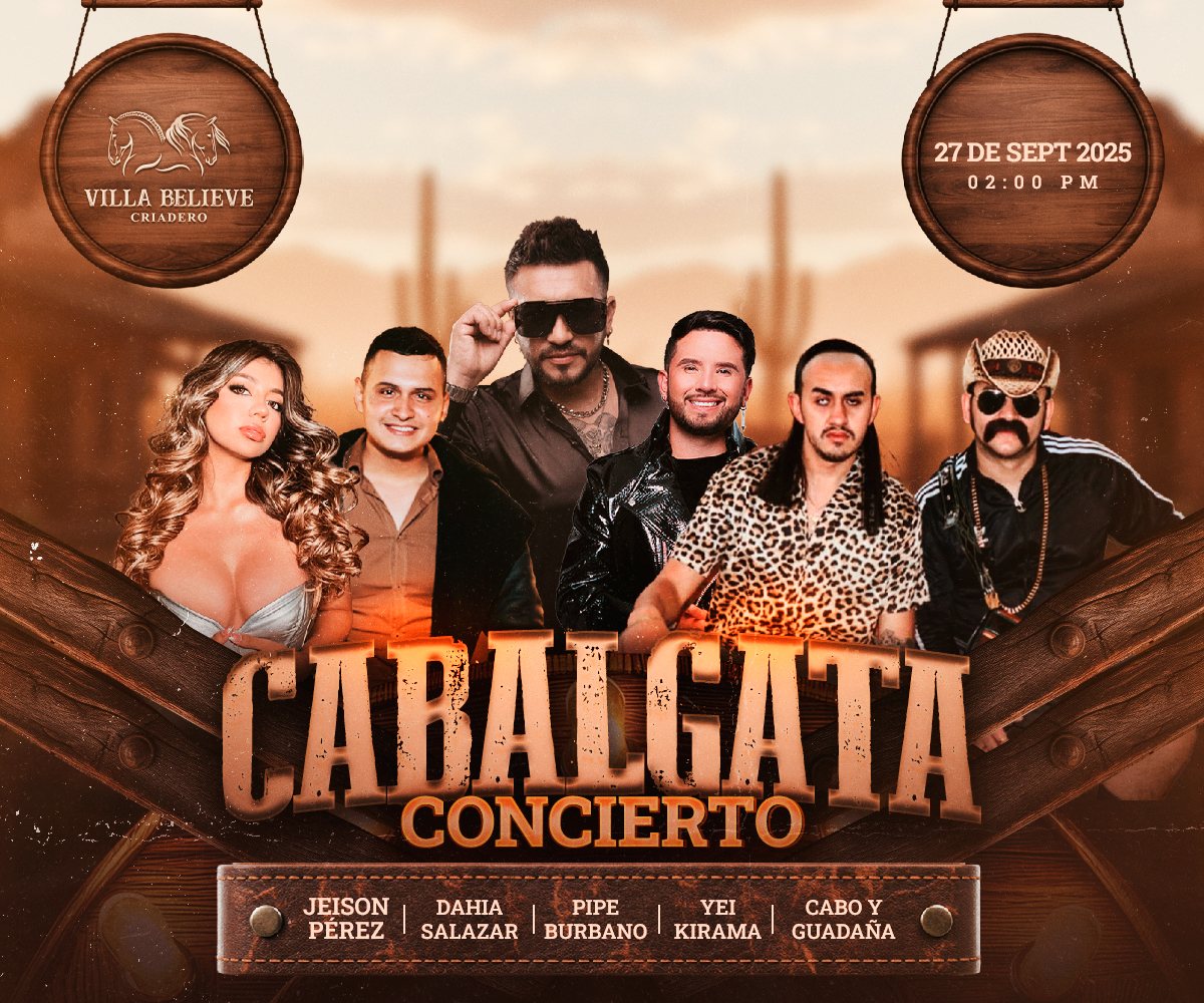Flyer Cabalgata Ticket Digital