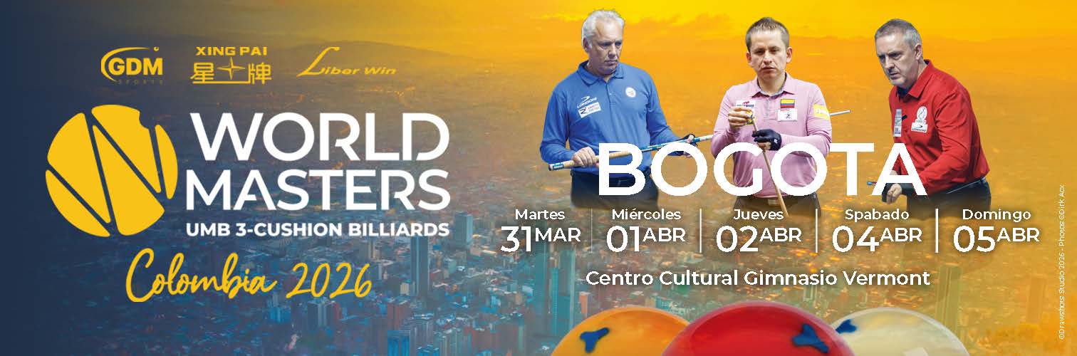 WORLD BILLIARD MASTERS 2026 BOGOTA