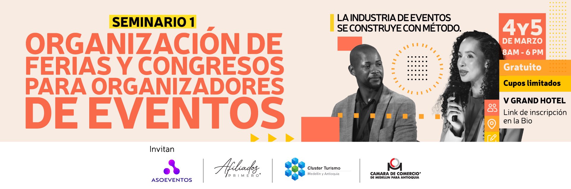 ORGANIZACIÓN DE FERIAS Y CONGRESOS PARA ORGANIZADORES DE EVENTOS