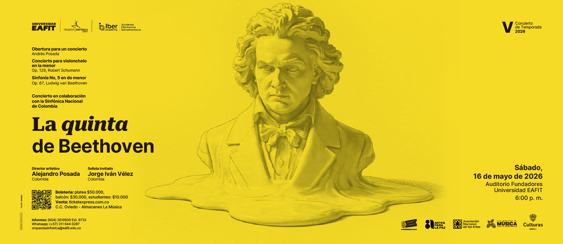 V CONCIERTO DE TEMPORADA “LA QUINTA DE BEETHOVEN”