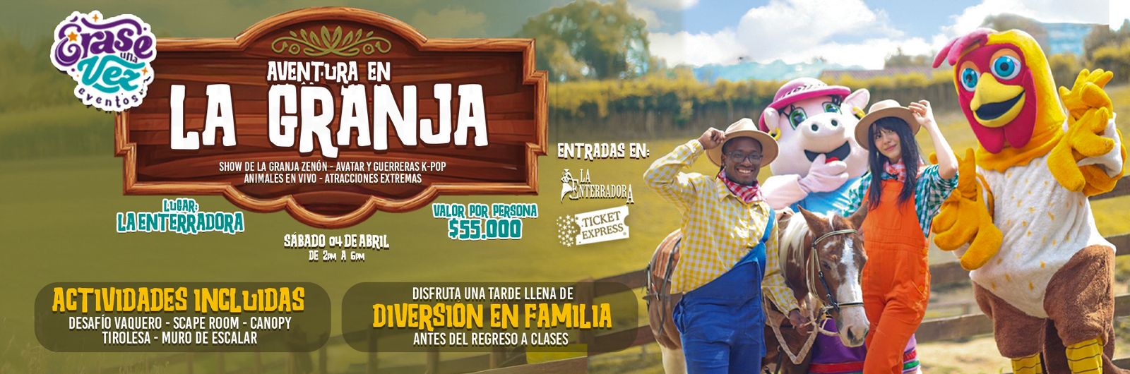 AVENTURA EN LA GRANJA