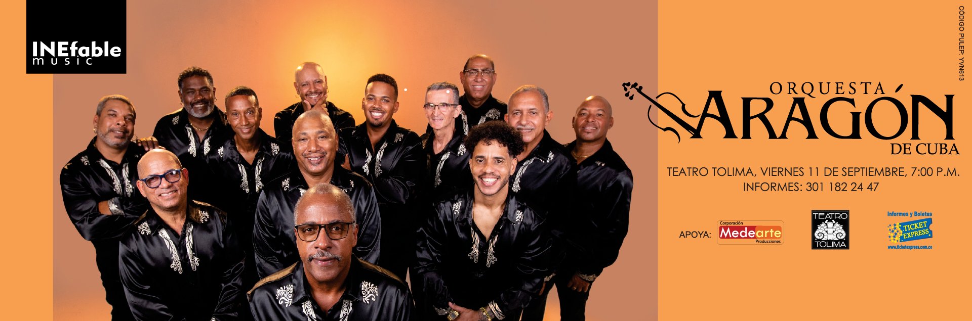 ORQUESTA ARAGON DE CUBA IBAGUE
