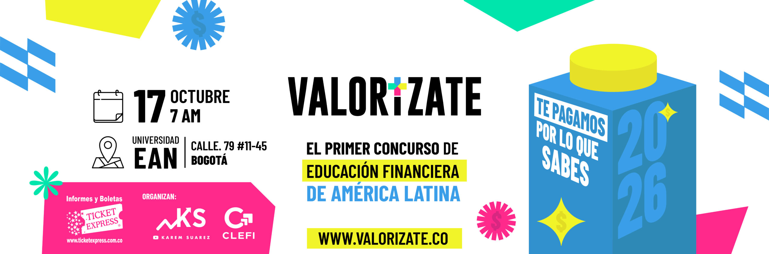 VALORÍZATE – CONCURSO DE EDUCACIÓN FINANCIERA 2026