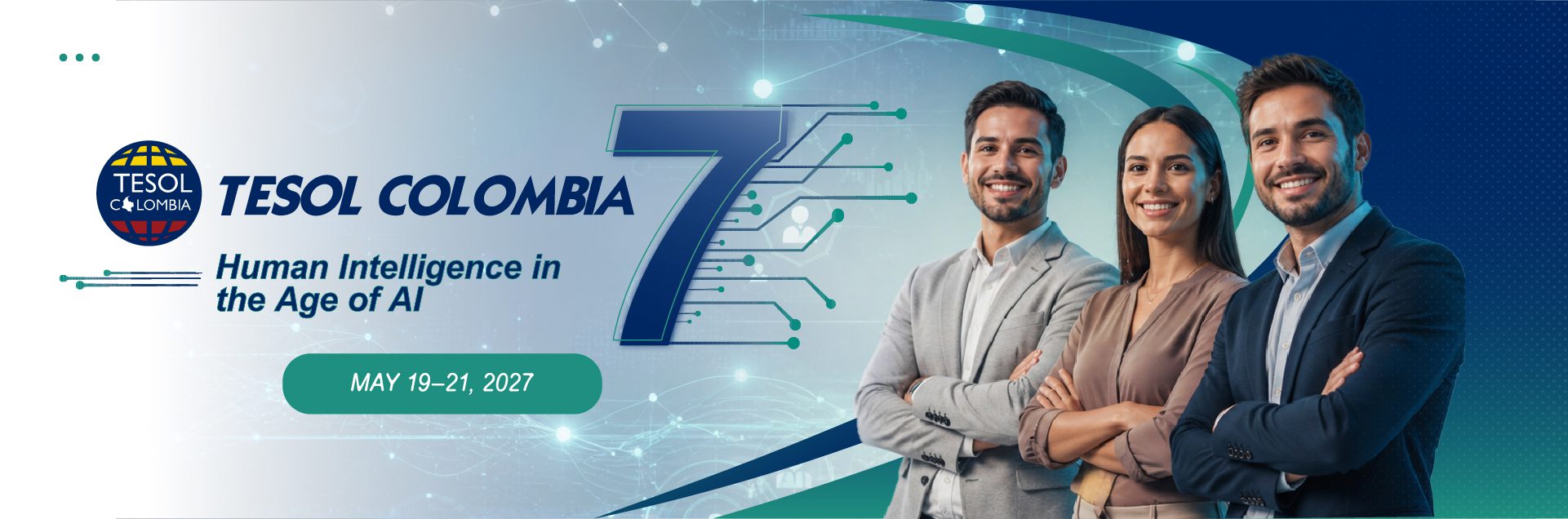 TESOL Colombia 7: Human Intelligence in the Age of AI, 19 al 21 de mayo de 2027