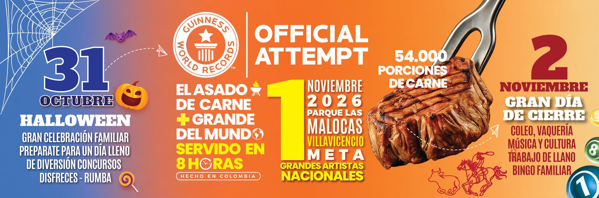 EL ASADO DE CARNE MÁS GRANDE DEL MUNDO 2026