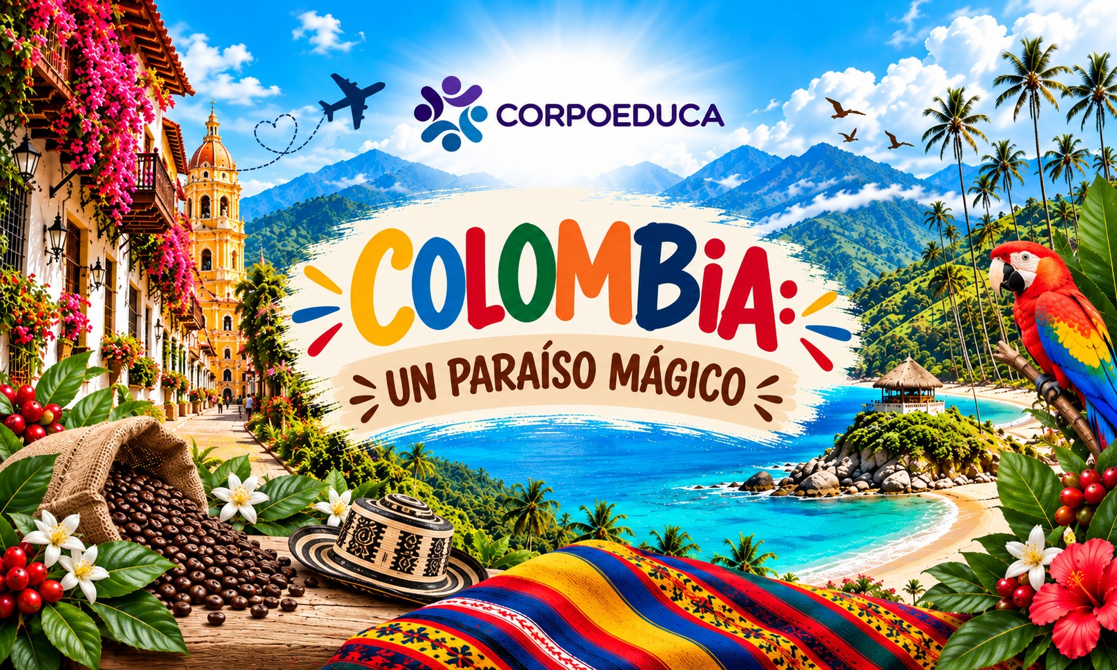 Colombia: un paraíso mágico - Clausura Jardines Universo Mágico Colombia: un paraíso mágico - Clausura Jardines Universo Mágico