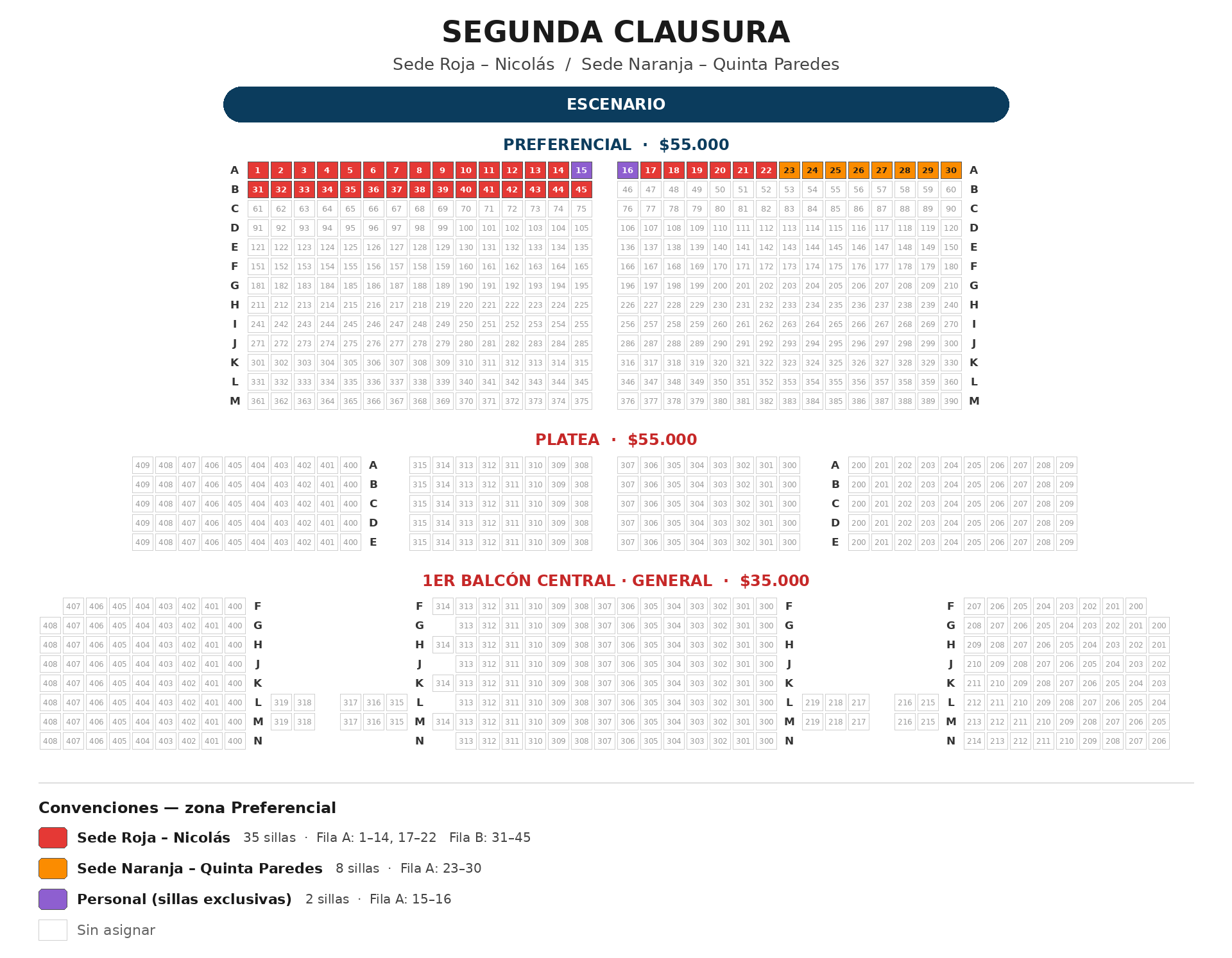 Plano segunda clausura - Colombia: un paraíso mágico Plano segunda clausura - Colombia: un paraíso mágico
