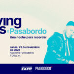 Giving Days x Pasabordo: Una noche para recordar – Auditorio Fundadores, Universidad EAFIT, 23 de noviembre de 2026